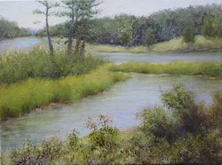 liron Sissman, liron Art, plein air, Ringwood State Park NJ